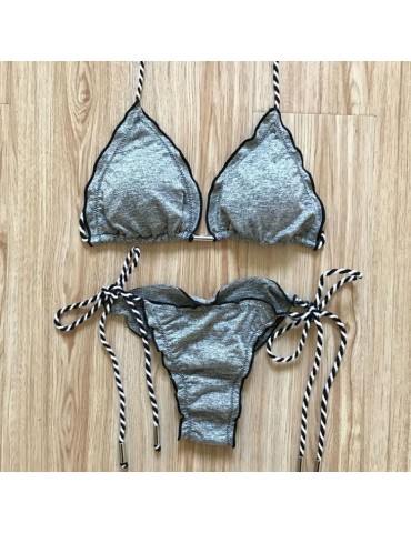 Ultra Comfy Grey Bikini