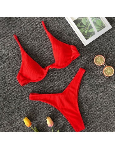 Störta Decollete Red Bikini