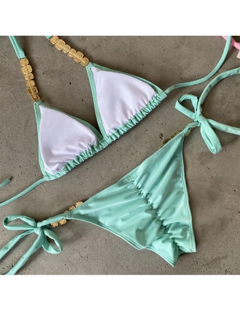 Aqua Sparkle Bikini Set